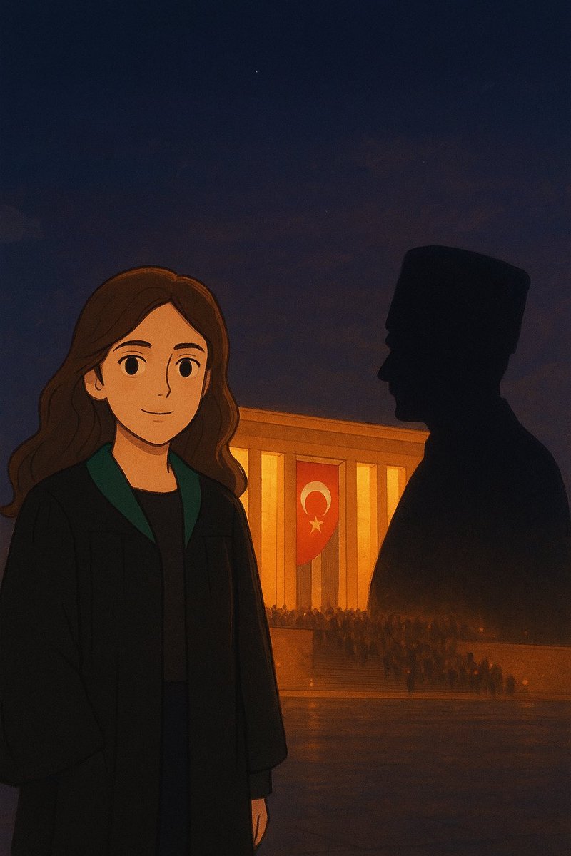 “Sonsuzluğa yürüyüşünün yıl dönümünde; fikirlerin, adaletin ve Cumhuriyet’in ışığında yürüyoruz.” ♾️🤍
#Atatürk #10kasım