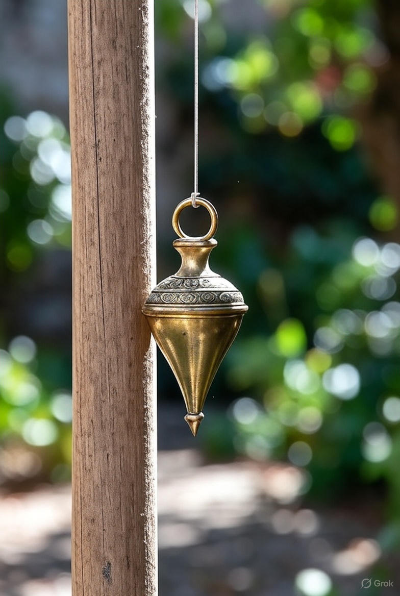 This old brass plumbline doesn’t care about your pronouns, your polls, or your feelings.   It just shows what’s true.
Same with the Word.
Is. 28:17 — “I will make justice the measuring line and righteousness the plumbline.”
Tired of crooked culture? Pull up a stool.