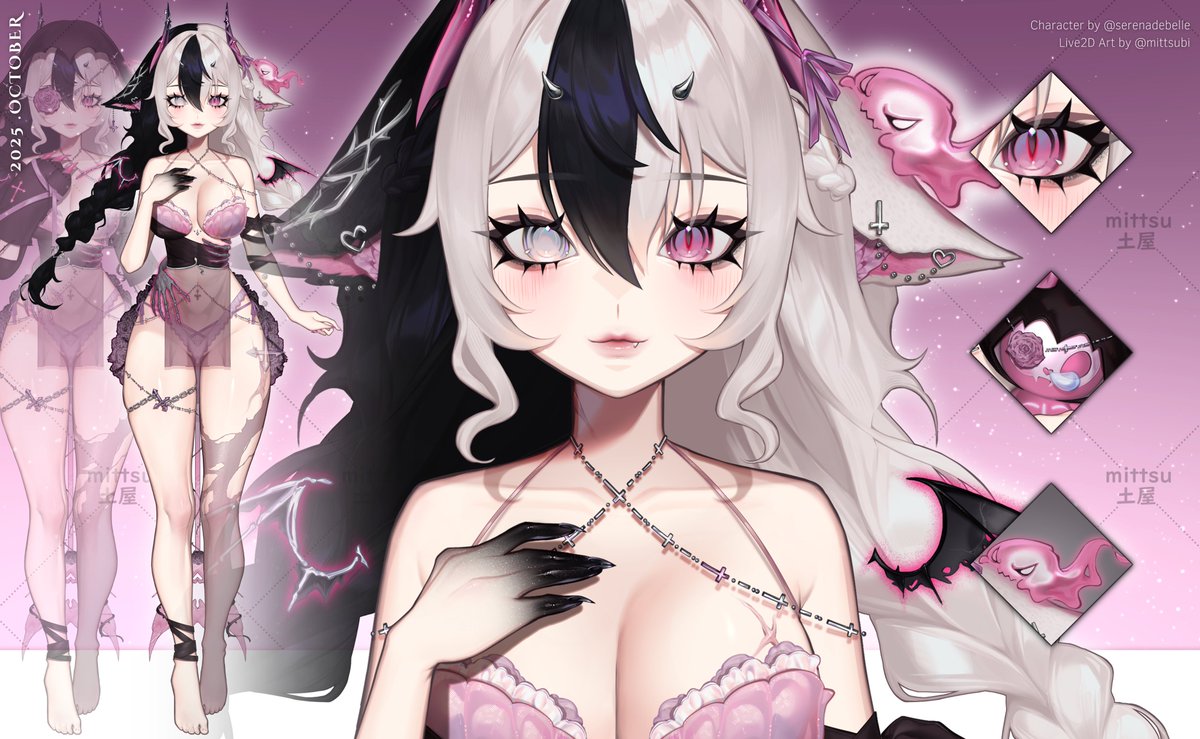 model comm for <a href="/serenadebelle/">isabelle</a>  💗
I loved to work with you, thank you so much! :¨ ·.· ¨: ⠀⠀⠀⠀⠀⠀⠀⠀⠀⠀⠀⠀⠀⠀⠀⠀⠀⠀⠀⠀⠀⠀⠀⠀⠀⠀⠀⠀⠀⠀⠀⠀`· . ꔫ
♡ + ↺ —  #Vtuber #Live2dCommissions