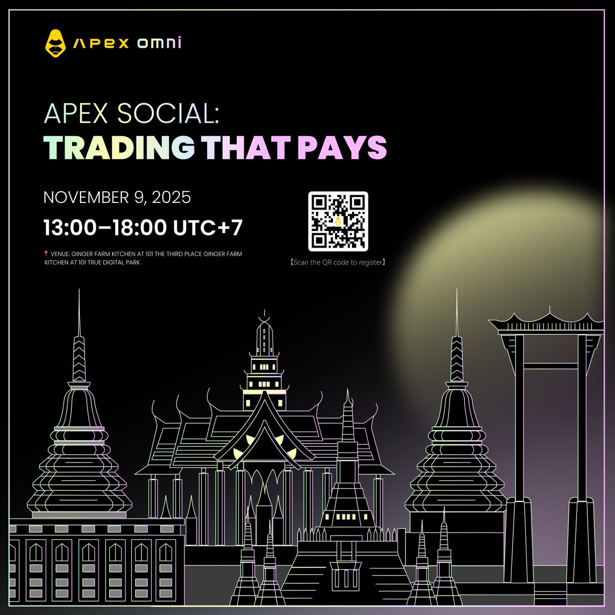 mollicksoif9's tweet image. 🚀 Experience trading like never before with ApeX Protocol!
Join #ApeXSocial and earn while you trade 💰
Build, connect &amp;amp; grow with the power of #DeFi 🌐

Trade smart. Earn more. Be part of the revolution! 🦍🔥

#ApeXOmni #ApeSeason1 #TradeToEarn #ApeXProtocol
@ApeXProtocolCN