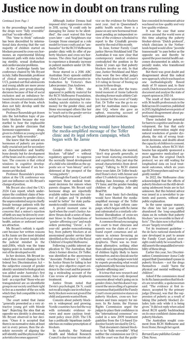 The <a href="/ABCaustralia/">ABC Australia</a> has been complicit in the greatest medical scandal of our children and is still beholden to <a href="/ACONhealth/">ACON</a>