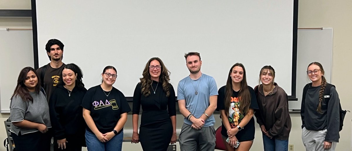Appreciated the opportunity to speak with <a href="/unevadareno/">University of Nevada, Reno</a> students about how specialty courts promote accountability, recovery, and lasting change. Great questions and insights! #SpecialtyCourts #JusticeBeyondTheCourtroom #GoPackGo #KendraForJustice