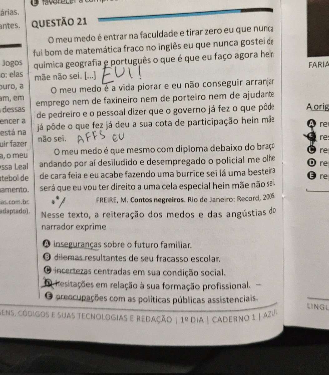 minhoobub's tweet photo. risadinha sincera que o enem me tirou https://t.co/qx33EQAahF