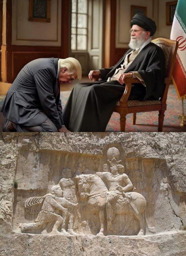 سيركعون للأبد
#خامنئي 
#Trump