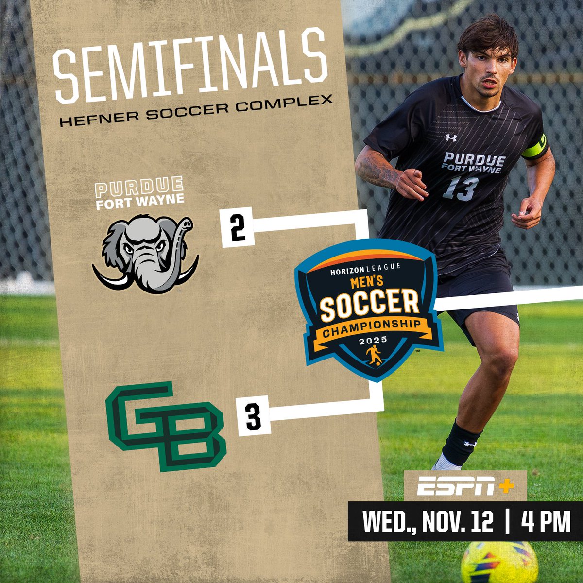 We know our opponent. 

The third-seeded Green Bay Phoenix and Mastodons will tangle on Wednesday at Hefner in the #HLMSOC Semifinals.

#FeelTheRumble