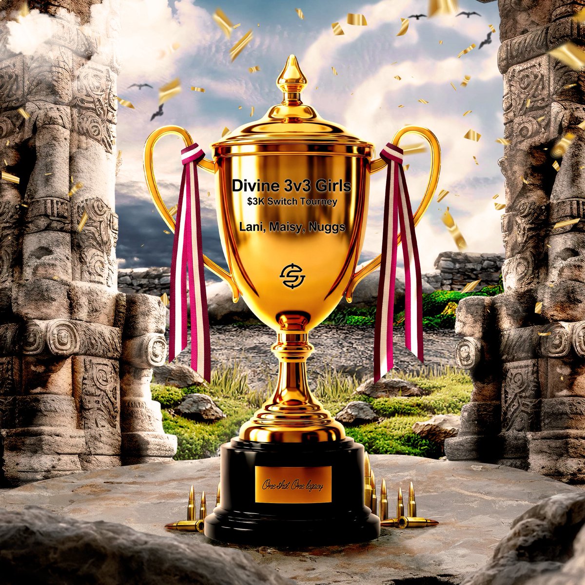 Divine 3v3 Girls $3K Switch Tourney Winners 🏆

BIG WELCOME TO 1S MAISY 🥳

🎯: <a href="/laniiswrld/">1S laniiswrld</a> <a href="/MaisyBaby18/">1SMaisy</a> <a href="/nuggs_fps/">1S Nuggs</a>