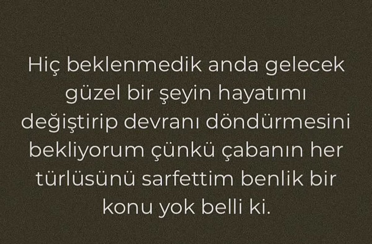 Şunun rahatlığını yaşamak