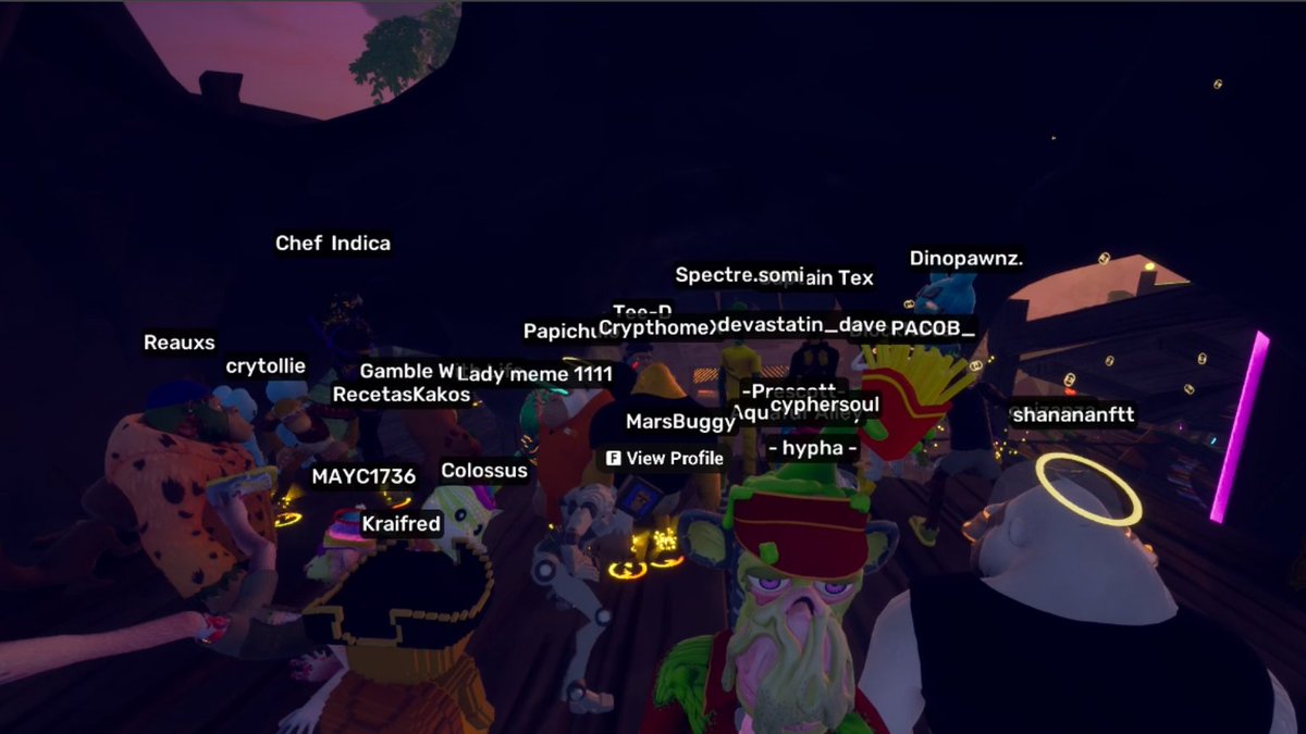 NftCelestials's tweet image. ape night 

every night