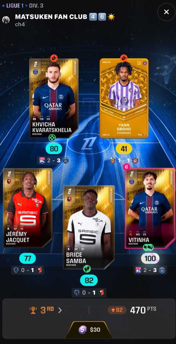 ciansyd's tweet image. Merci goat 🤌🇫🇷 @QTNSorare 
@Sorare