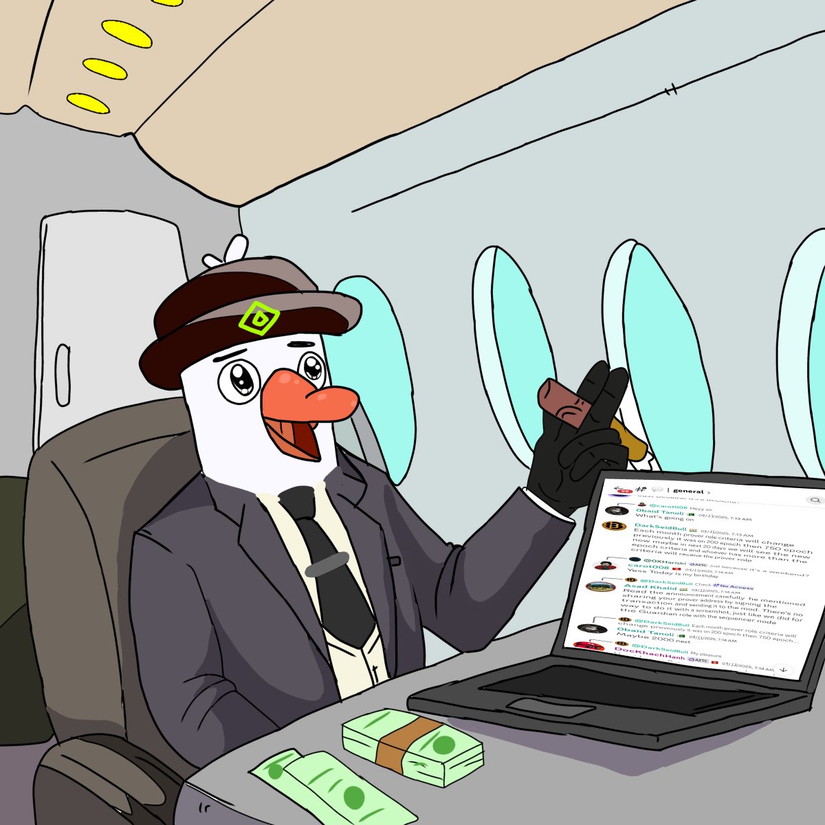 asadkhalid888's tweet image. Lets go @aztecnetwork goose cruising high, stacking bags, and vibing through the skies. Big alpha loading soon. 
#Aztec #PrivacyMatters