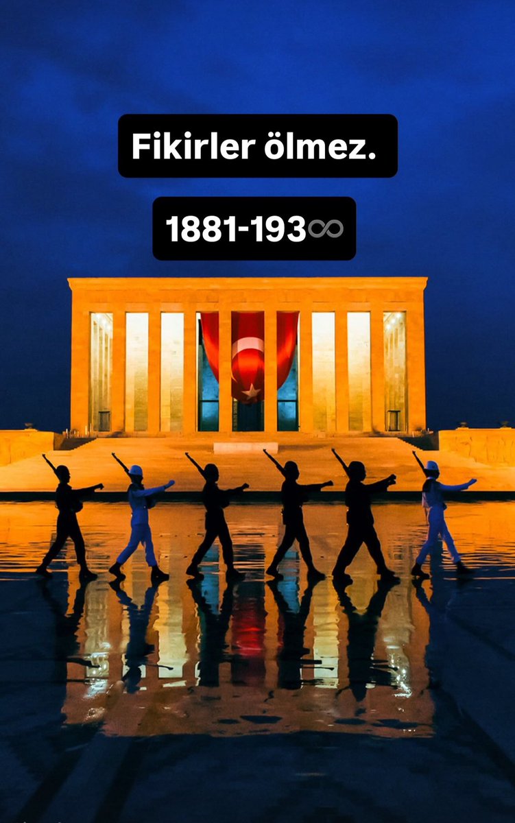 Fikirler ölmez… 1881-193♾️
#Atatürk 
#10Kasım
