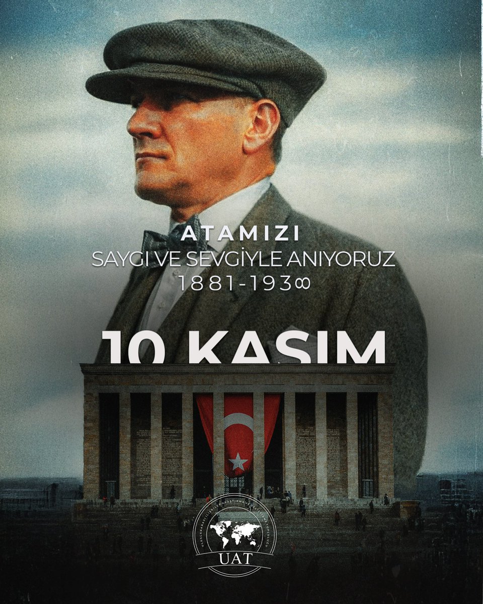 Saat 09.05’te zaman bir an durur…
Yürekler aynı anda bir sessizliğe bürünür.
O sessizlikte yankılanan tek şey; bir milletin minnetidir.
Fikirleriyle yolumuzu aydınlatan,
Cesaretiyle bize ilham veren,
Yüce önder Mustafa Kemal Atatürk’ü
Özlem ve minnetle anıyoruz. 
#10Kasım
