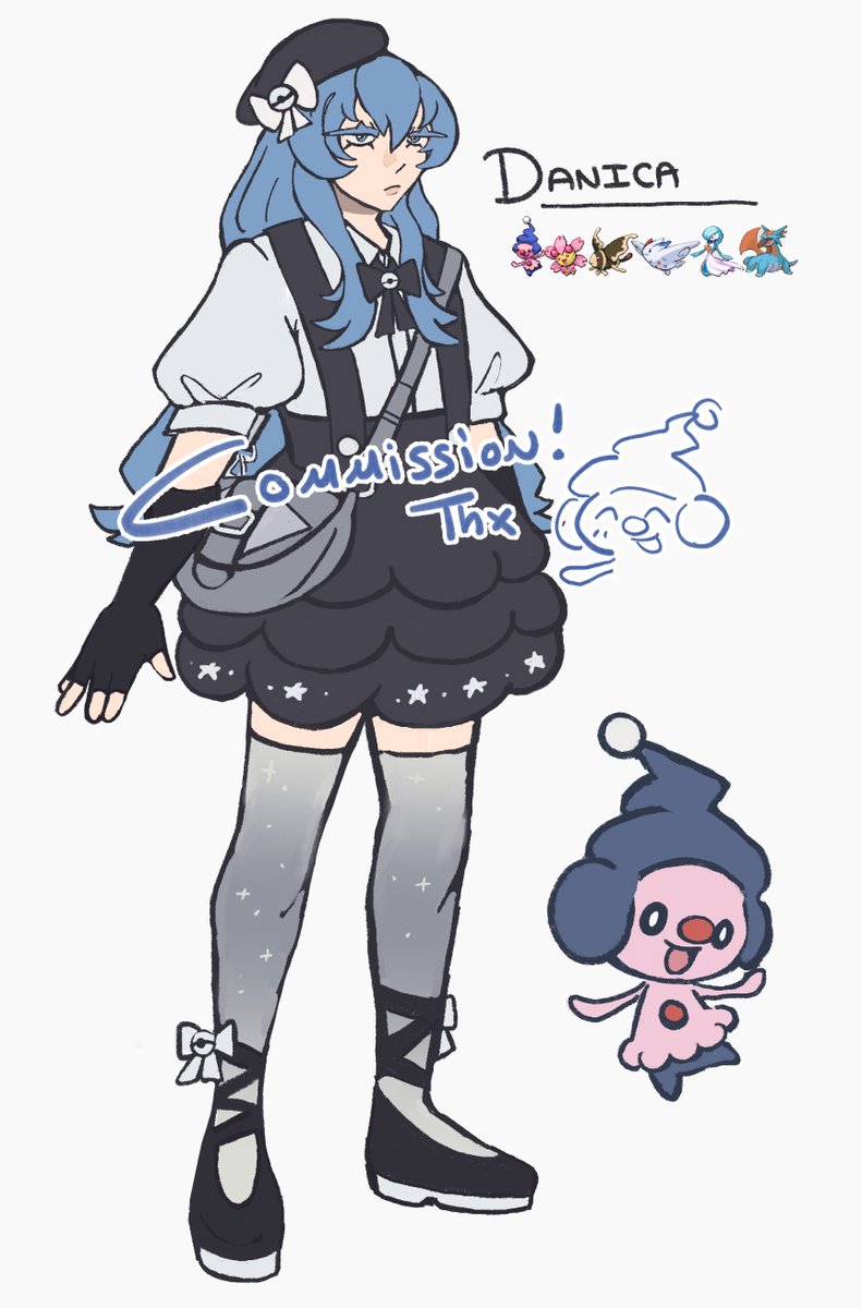 dinolixe's tweet image. Pkmn oc design c0mm!! thank you ^^ ✨🌙