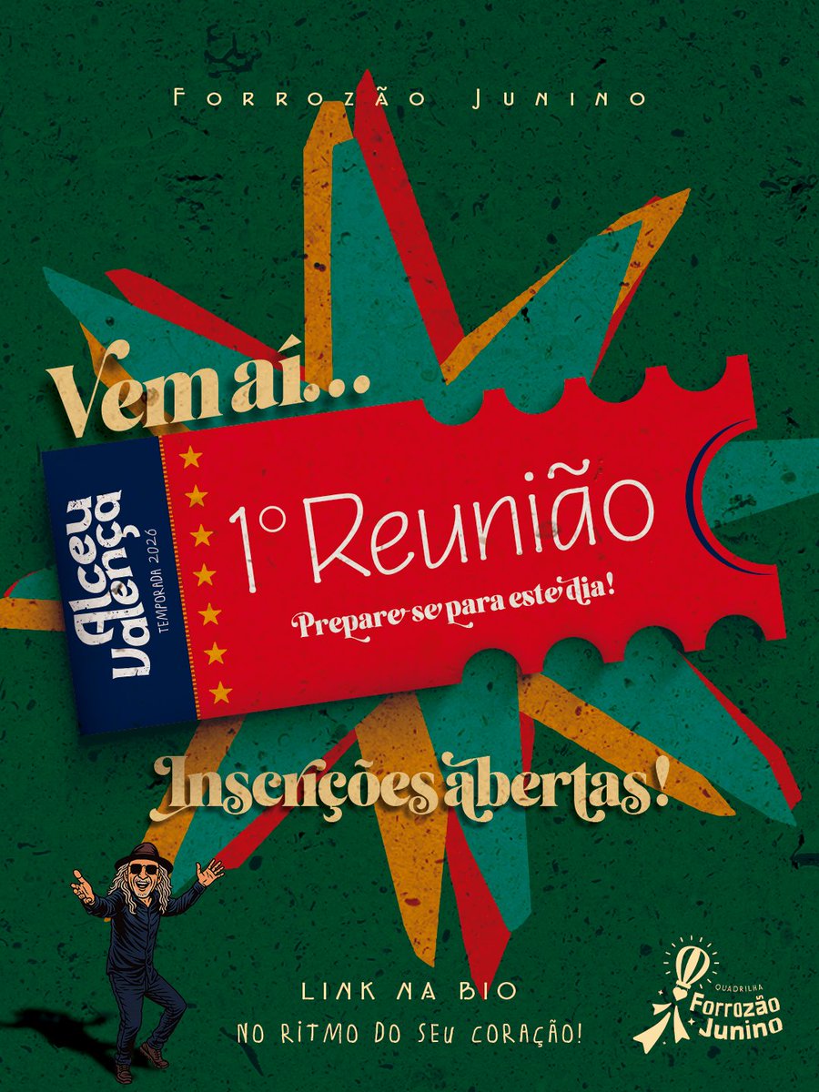 ForrozaoJunino's tweet photo. Prepare o seu coração, que lá vem a Forrozão 💙💚🧡

A primeira reunião estão chegando e quero saber se você está ansios@ 👀

Me conta nos comentários se você já se inscreveu e se está preparad@ 🫶🏼🌻

Te espero lá. Bjs da For 💋

#VemPraForrozão #ForrozãoJunino https://t.co/D30CCEXQYH