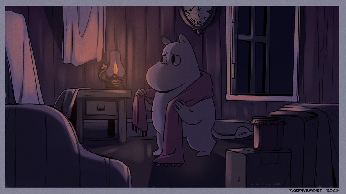 Daily Moomin - 09/30
Returning to lonely home.
