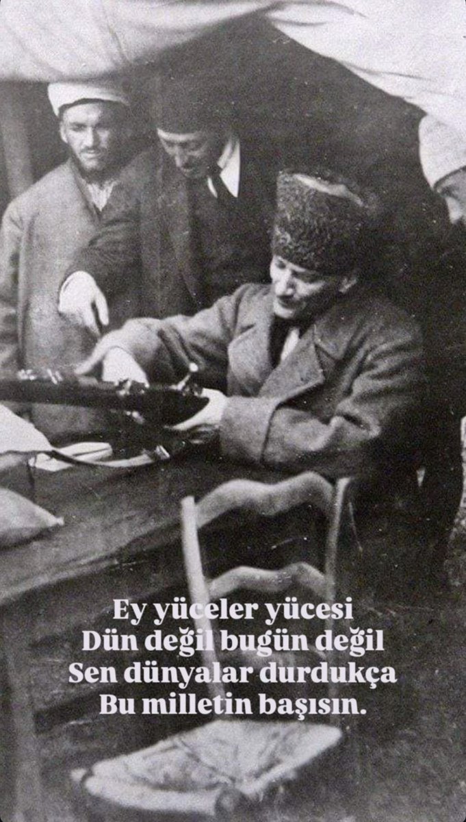 Atam sen rahat uyu bekçisiyiz cumhuriyetin