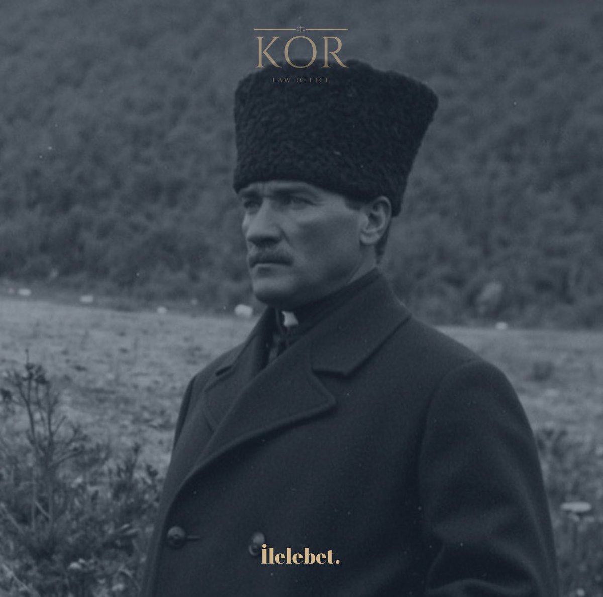 korlawoffice's tweet photo. “Beni görmek demek mutlaka yüzümü görmek değildir. Benim fikirlerimi, benim duygularımı anlıyorsanız ve hissediyorsanız bu kafidir. Benim naçiz vücudum, bir gün elbet toprak olacaktır. Fakat Türkiye Cumhuriyeti, ilelebet payidar kalacaktır.”
Mustafa Kemal Atatürk

#10kasım https://t.co/cvVkgPNIVs