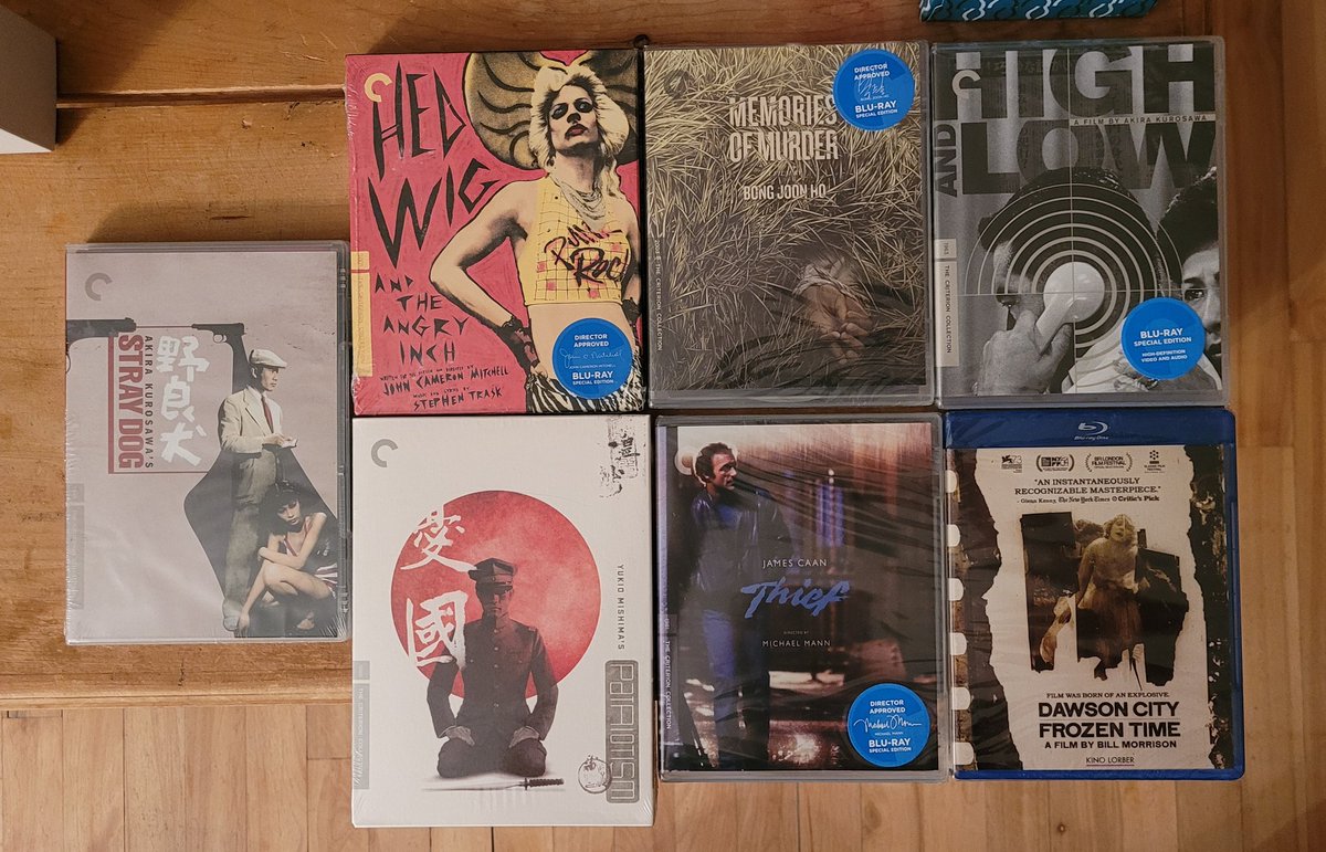 somekindofrobot's tweet photo. May have gone a little crazy during the last Criterion sale 😅. https://t.co/MYo0z9Ptmc
