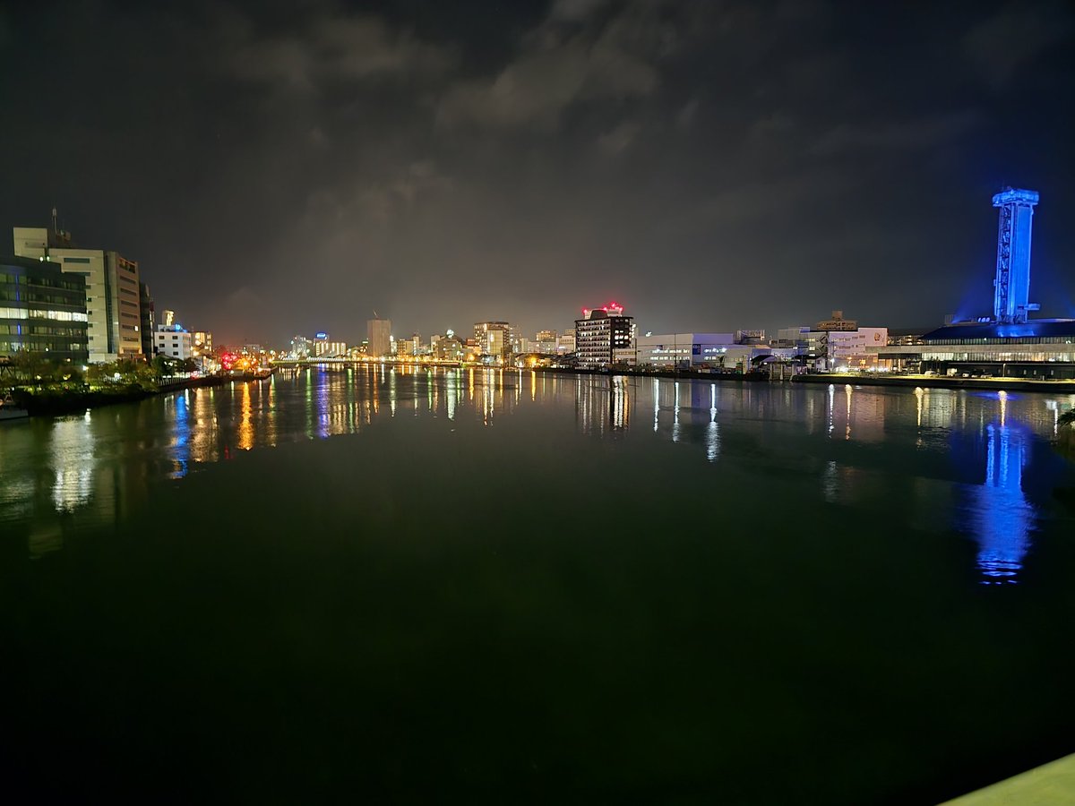 rayoff7777's tweet photo. 松江の夜景きれい🌉 https://t.co/OczE93JkeN