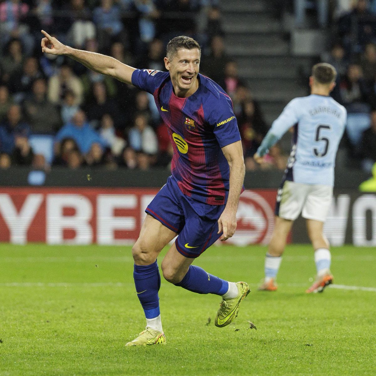 FCBarcelona's tweet photo. Death, taxes &amp; Lewandowski's goals https://t.co/yEqTc5t4uH