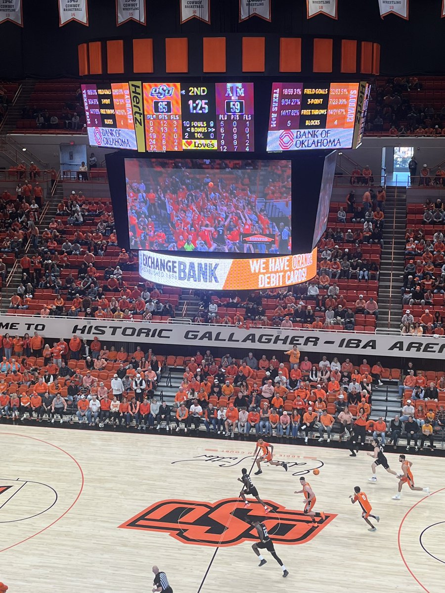 RogerSaunders01's tweet photo. This place is fun again 
@OSUMBB @GallagherIba https://t.co/vpDk5vDw2k