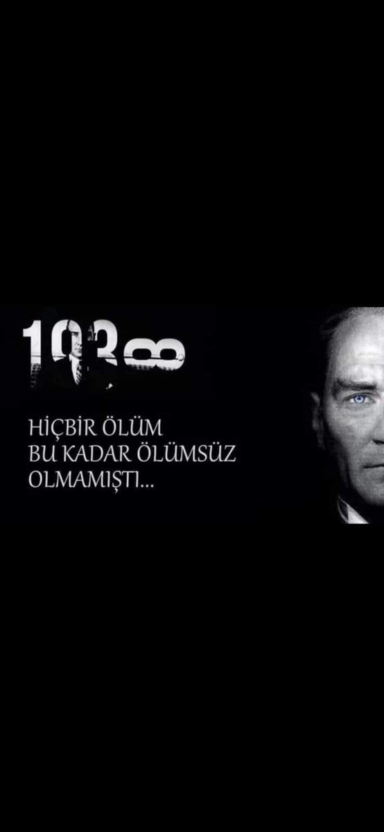 slmcylnn's tweet photo. Ulu Önder 
Mustafa Kemal 
Atatürk’ü saygı, özlem
ve minnetle anıyorum…🇹🇷

#10kasım193oo https://t.co/Zx3cL8e2or