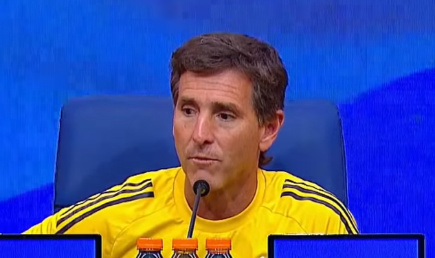 🗣️CLAUDIO ÚBEDA:

"Cuando terminó el partido me abracé mucho con Juvenal (Rodríguez), porque nos acordamos de MIguel (#Russo), gran parte de todo lo que se ve el equipo es imagen de él, estoy seguro que está festejando con nosotros desde arriba, queríamos compartirlo con él, su