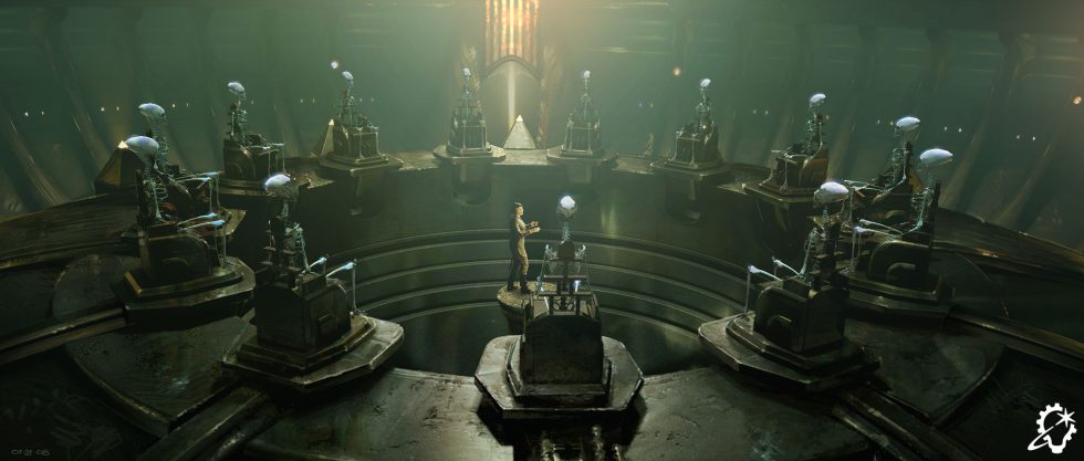 Really loving how this concept art for Crystal Skull looks. Really ethereal and otherworldly, David Nakabayashi does a fantastic job illustrating the climax of the film. #indianajones