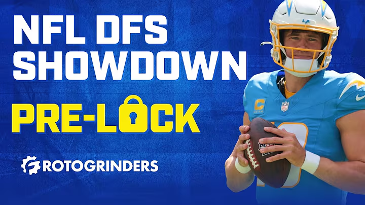 🔒 The NFL Pre-Lock show is HERE!

Join <a href="/TastefulTides/">TastefulTides</a> and <a href="/chiefjustice06/">Will Priester</a> at 7:30pm ET as they break down Sunday's NFL Showdown game between the Steelers vs. Chargers

📺: youtube.com/watch?v=1AQYgJ…