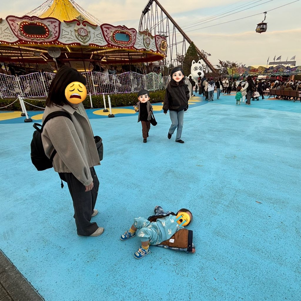 NukuNukuHome's tweet image. 最近どこに行けどもイヤイヤ爆発して相当こたえてる。どうすればいいのこれ...？どこも似たようなもの...？