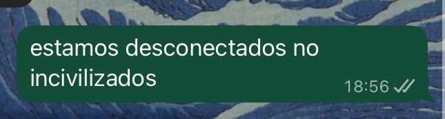 ojo con hablar conmigo hoy