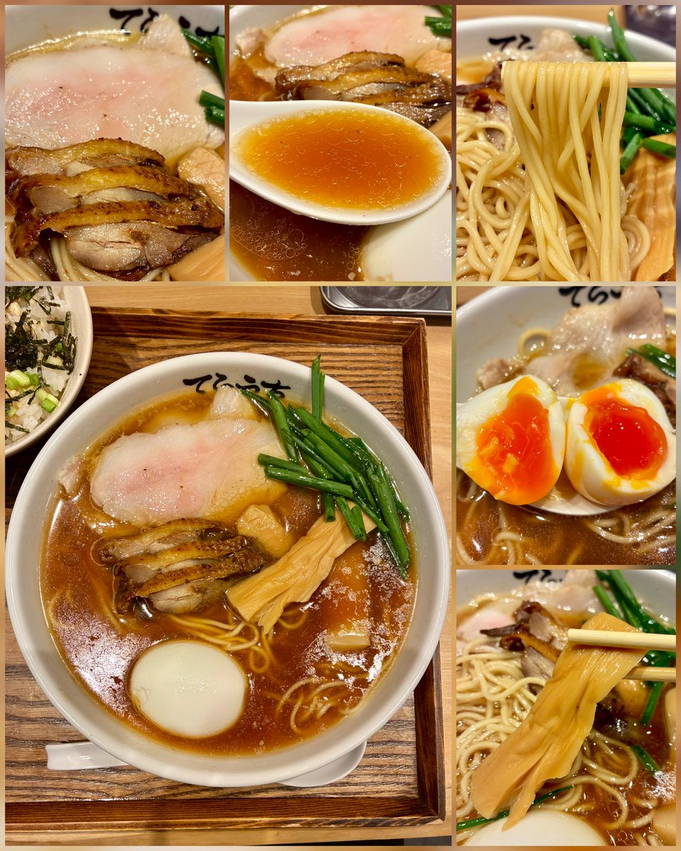 BABA_MUTEKI's tweet photo. 磨宝の鶏中華そば てらうち@宇都宮市
中華そば醤油濃口細麺(豚チャーシュー)
磨宝のTKG

卵農家さんが手掛ける中華そば🍜
訪問時はSOLD OUTだらけ🥹

鶏の旨味濃縮スープ🌈濃い口醤油と合わさり絶品🎵啜り心地いいストレート細麺！鶏チャー豚ロースと👍🏾それにプルプル味玉❤️

TKGはもちろん💯
ゴッ様🙏🏾 https://t.co/SAZhoIuiKV