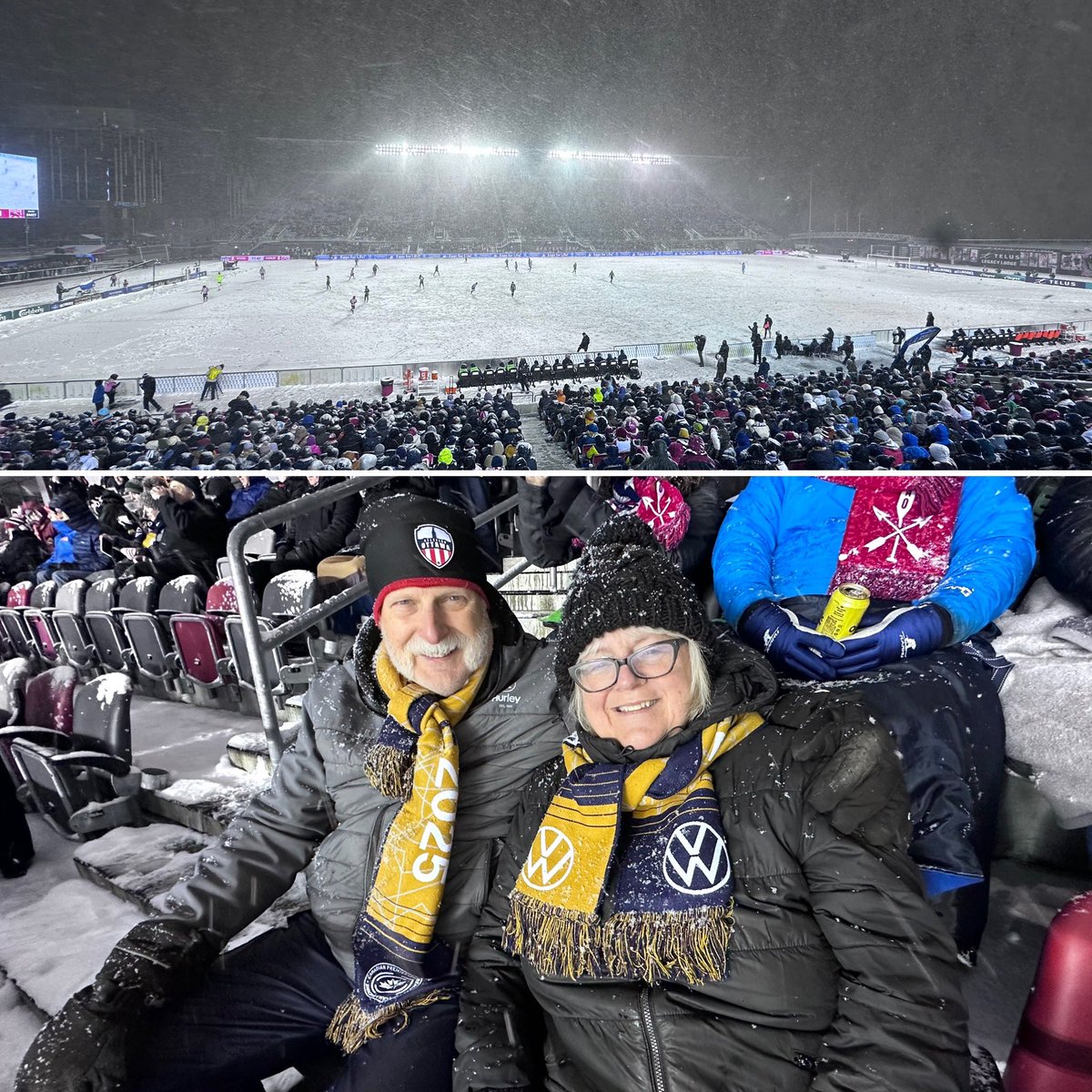 Liberal_Suzanne's tweet image. A snowstorm can’t stop us. ❄️🔥
@atletiOttawa  fighting for the CPL title with the capital behind them! ❤️🤍💙
#CanPLFinal #ForOttawa #AtleticoOttawa