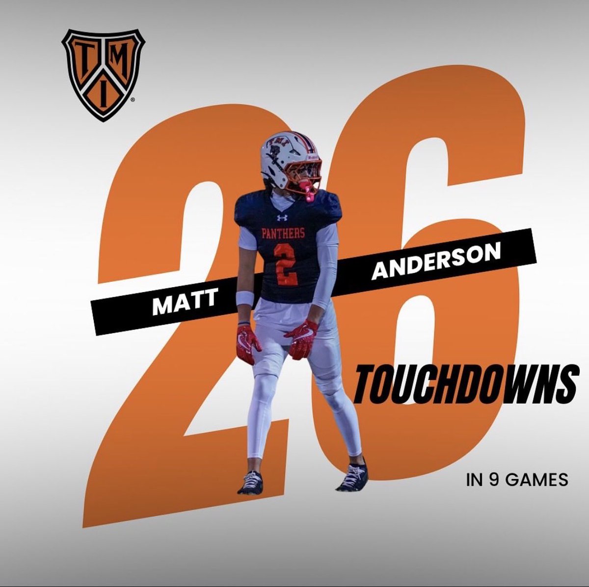 Greedy_Whit's tweet photo. Legendary C/o 27 WR Matt Anderson with a big weekend breaking the school record for WR Yards with over 1300 &amp; 26 TDs @MatthewAnder2on @210Preps #WRU https://t.co/1GrrwIfdje