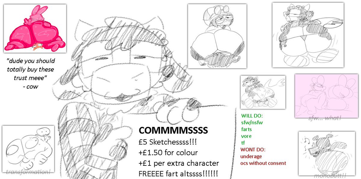 evilcowfarts🔞 🔜 Stinkbomb's Ass! tweet media