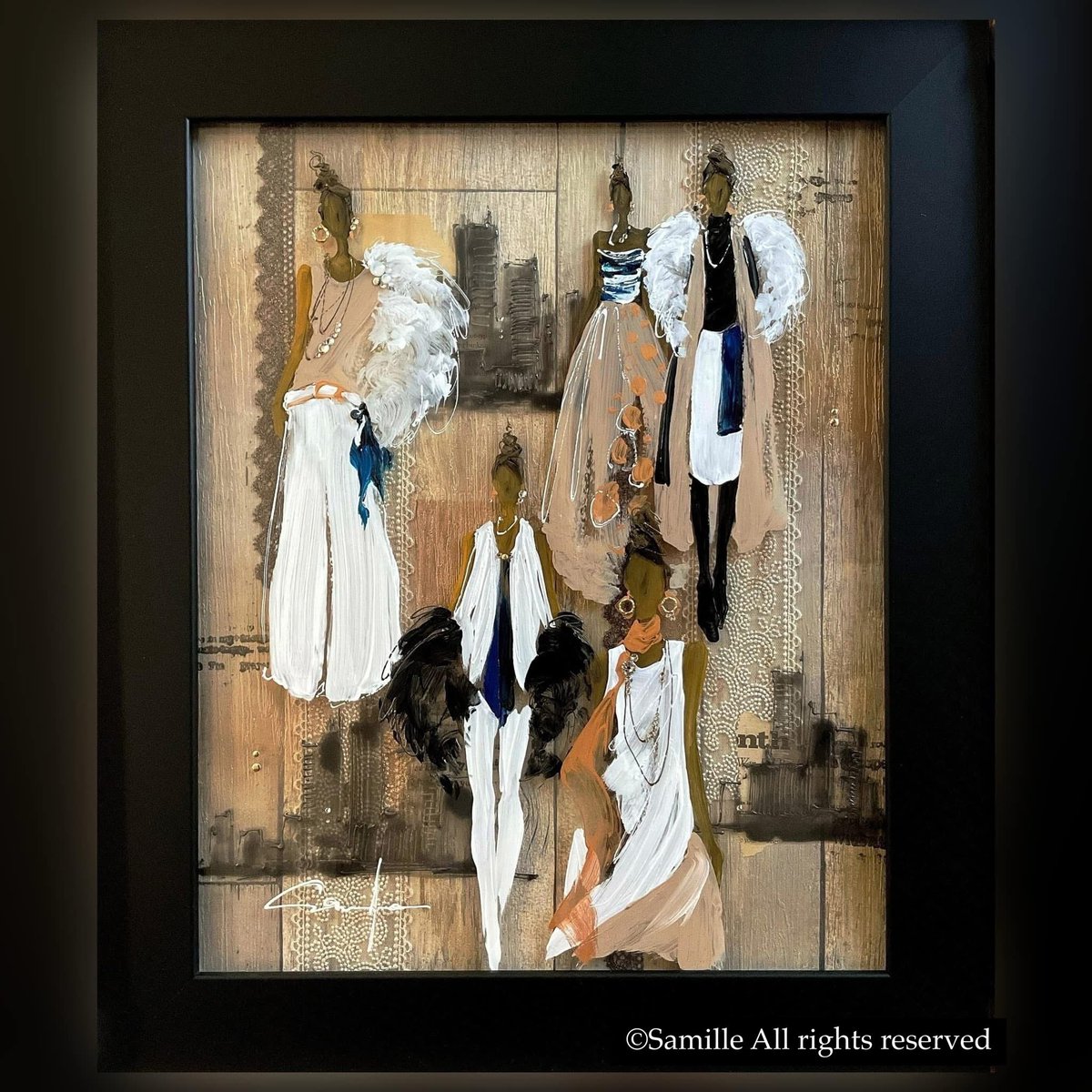 アクリル絵の具⁡