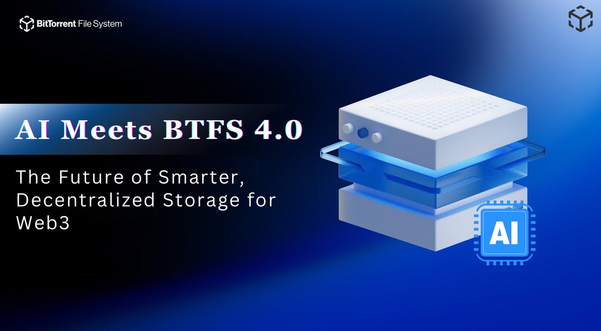 Meghan_Crypt's tweet image. 𝗔𝗜 + 𝗕𝗧𝗙𝗦 𝟰.𝟬: 𝗦𝗺𝗮𝗿𝘁𝗲𝗿, 𝗗𝗲𝗰𝗲𝗻𝘁𝗿𝗮𝗹𝗶𝘇𝗲𝗱 𝗦𝘁𝗼𝗿𝗮𝗴𝗲 𝗳𝗼𝗿 𝗪𝗲𝗯𝟯

The internet is changing again and this time, it’s about how we store, move, and understand data. 

If #Web2 gave us the cloud, #Web3 is giving us the crowd, a global, distributed…