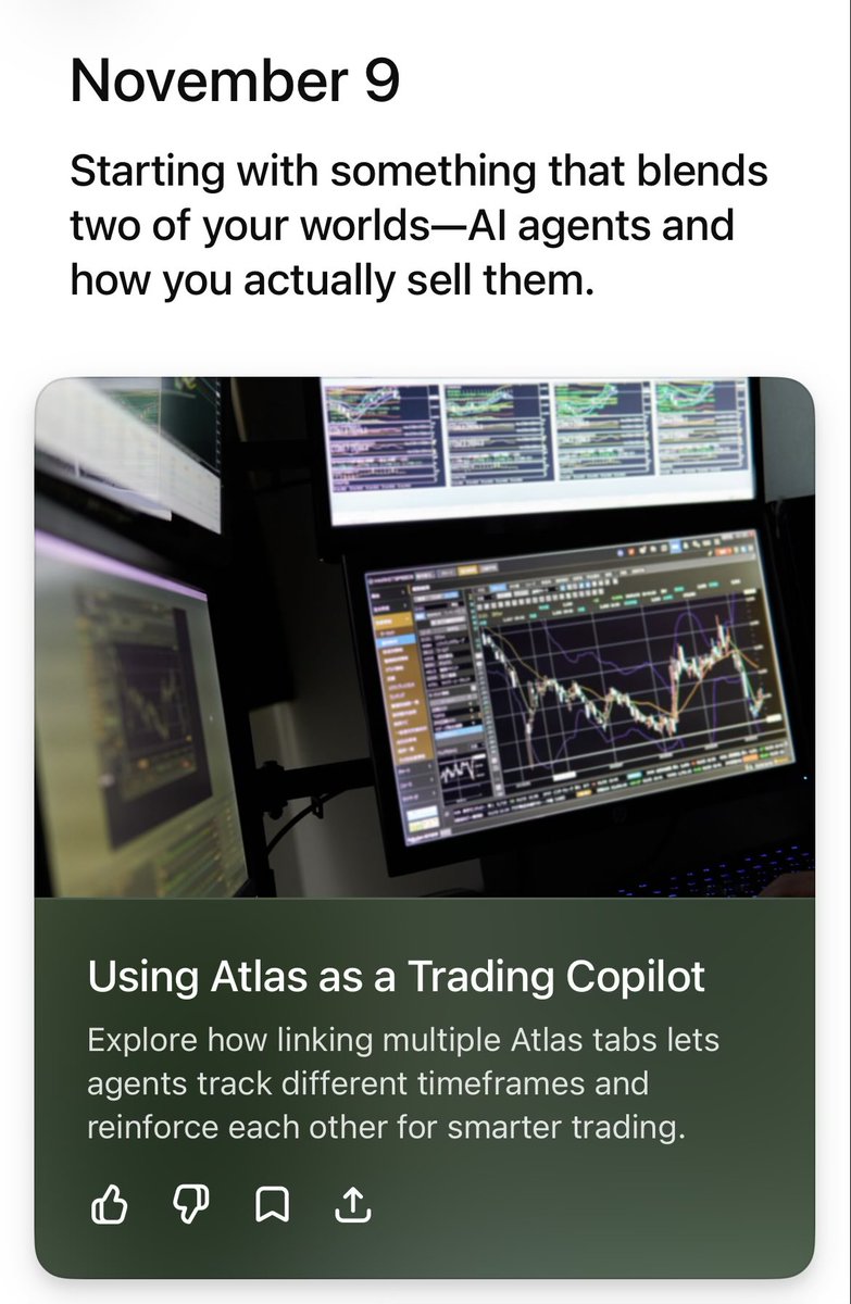 inmynateure's tweet image. Hahaha man …all I can do is laugh. Thank you, @OpenAIDevs for this TODAY because I spent a lot of time configuring @tradingview YESTERDAY to have at least 4 time intervals on one tab. SMH. But regardless, this is way better now ty lol.