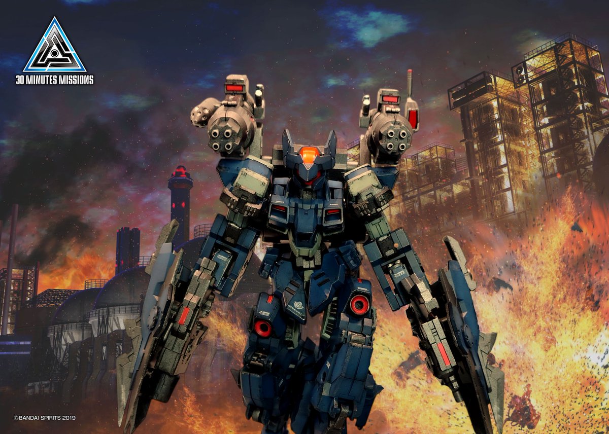 思ってたより伸びてた…
公式サイトに良い壁紙あったので合成してみた
#30MM