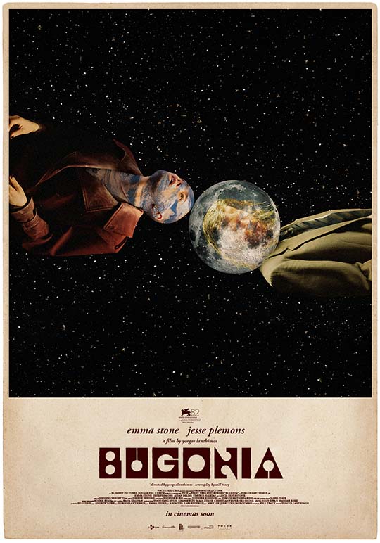 Based on Jang Joon-hwan’s 2003 film Save the Green Planet!, Bugonia follows two men who kidnap a CEO they believe is an alien out to destroy Earth. It’s political and unhinged with a hint of anxiety driven chaos, while looking down on society. Oh and what a final sequence!