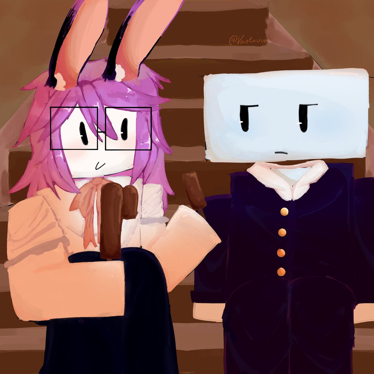 vantauva's tweet image. relashionships matter (gift)
#robloxian #art #ocart