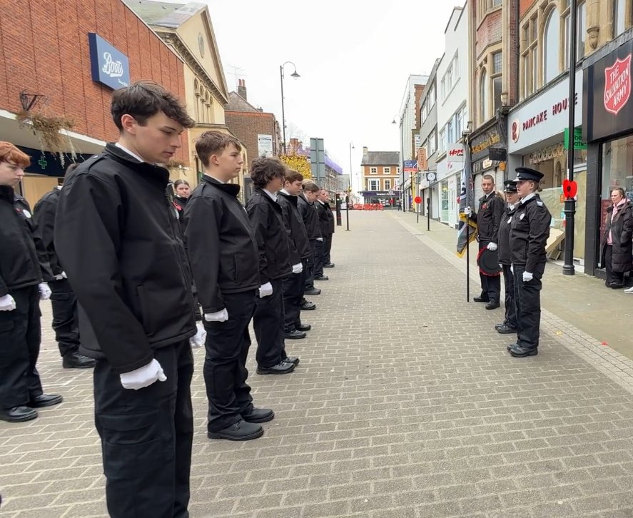 Mollyhill2004's tweet photo. Kettering Remembrance Parade 2025  

Super proud of the Emergency Service Cadets involved!

@NorthantsPolice @northantsfire @EMASNHSTrust @ESCadets @KetteringBC https://t.co/O1GSTgpRcW