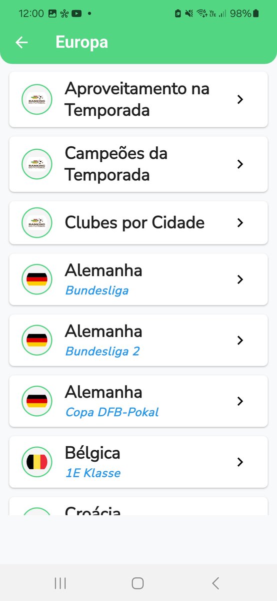 app Ranking do Futebol tweet media