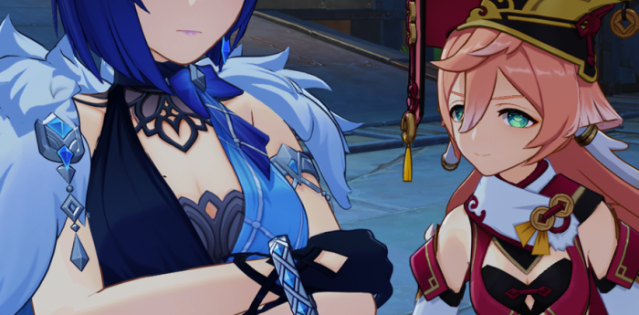 rhiimera's tweet photo. what are you looking at, yanfei... #yanlan https://t.co/e4TxOic9A3
