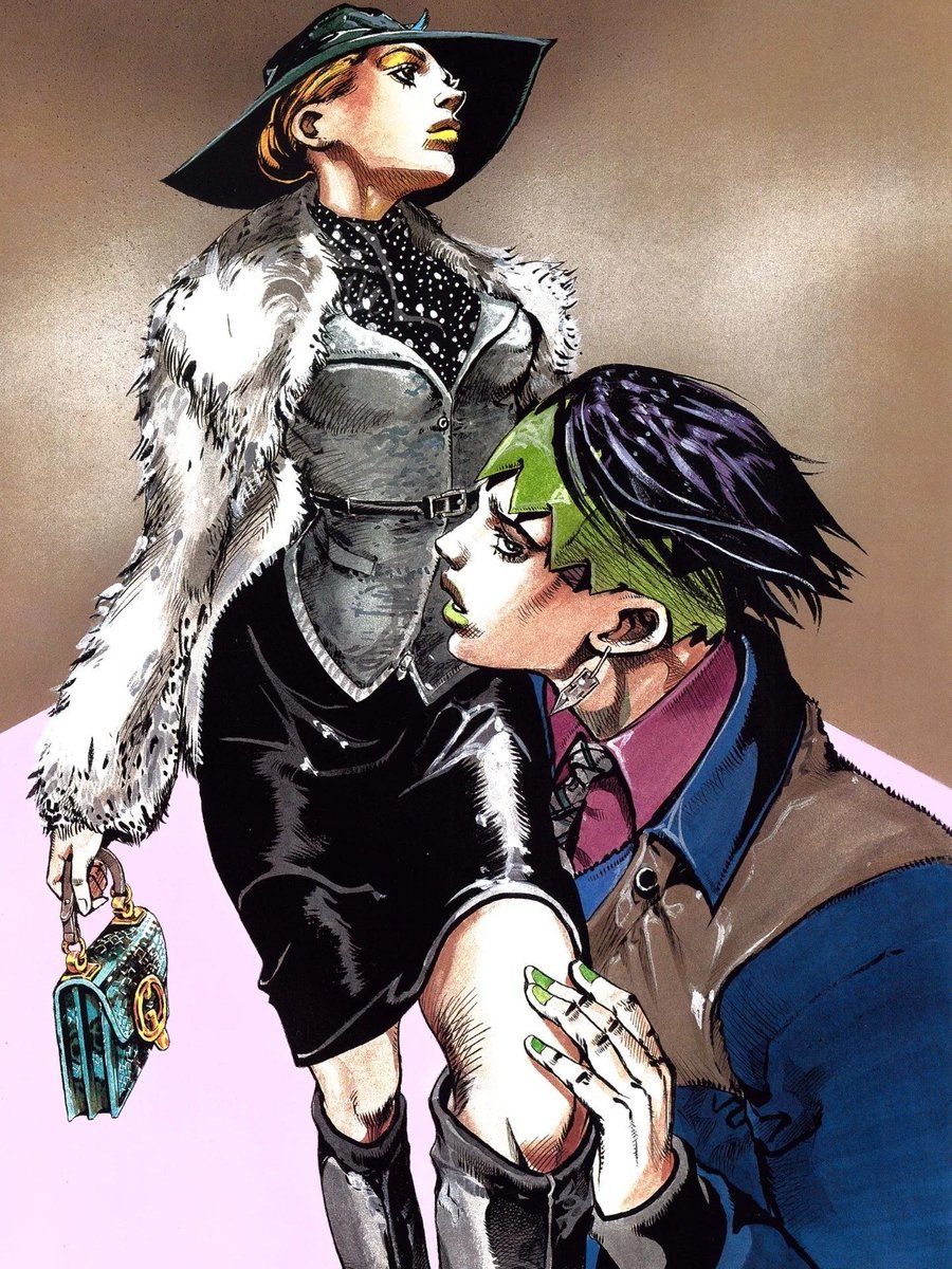 retro_anime's tweet photo. JJBA characters wearing Gucci (2011-2013) https://t.co/E0oAy3BSfS