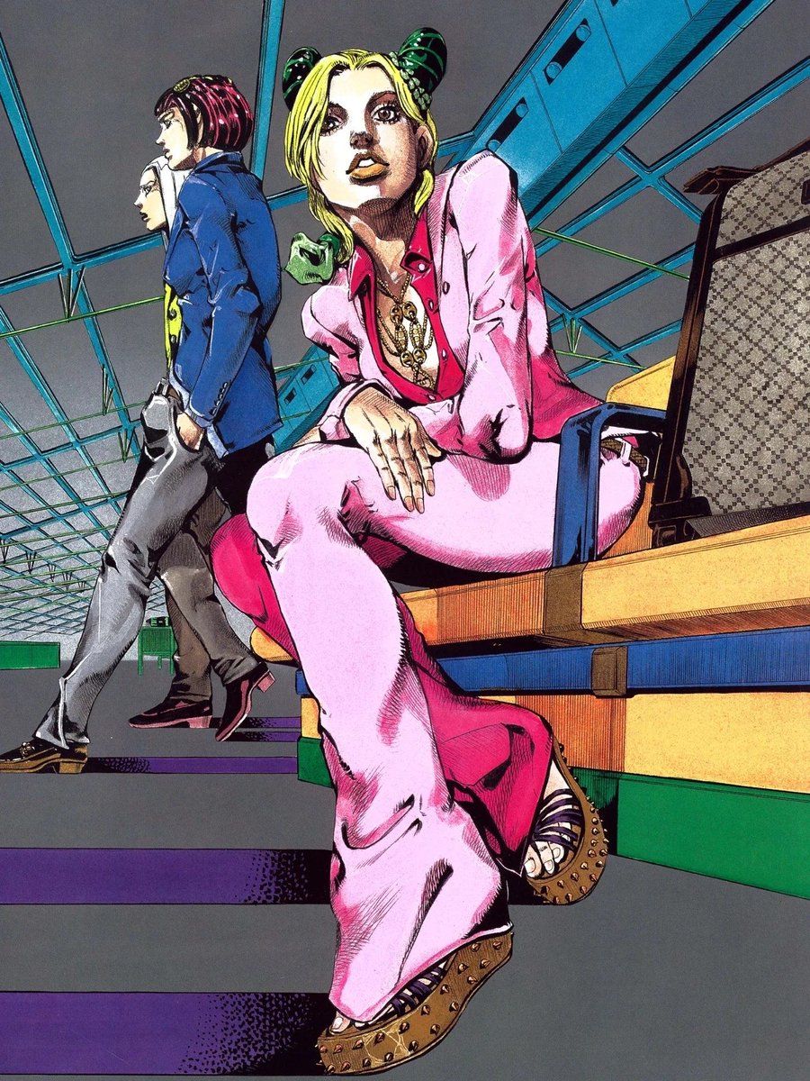 retro_anime's tweet photo. JJBA characters wearing Gucci (2011-2013) https://t.co/E0oAy3BSfS