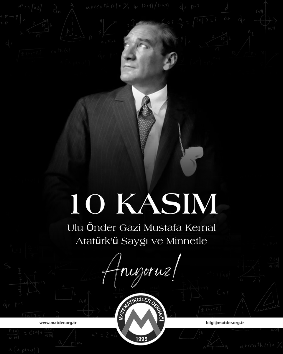 MatderTR's tweet photo. “Hayatta en hakiki mürşit ilimdir.”

Atatürk’ün bu sözü, eğitim yolculuğumuzun en temel rehberidir.

Onun mirasıyla bilimin ve aklın ışığında ilerleyen bir gelecek inşa ediyoruz.

Ulu Önder Mustafa Kemal Atatürk’ü saygı, minnet ve özlemle anıyoruz.

#10Kasım #Atatürk https://t.co/6Iuim2YEFg