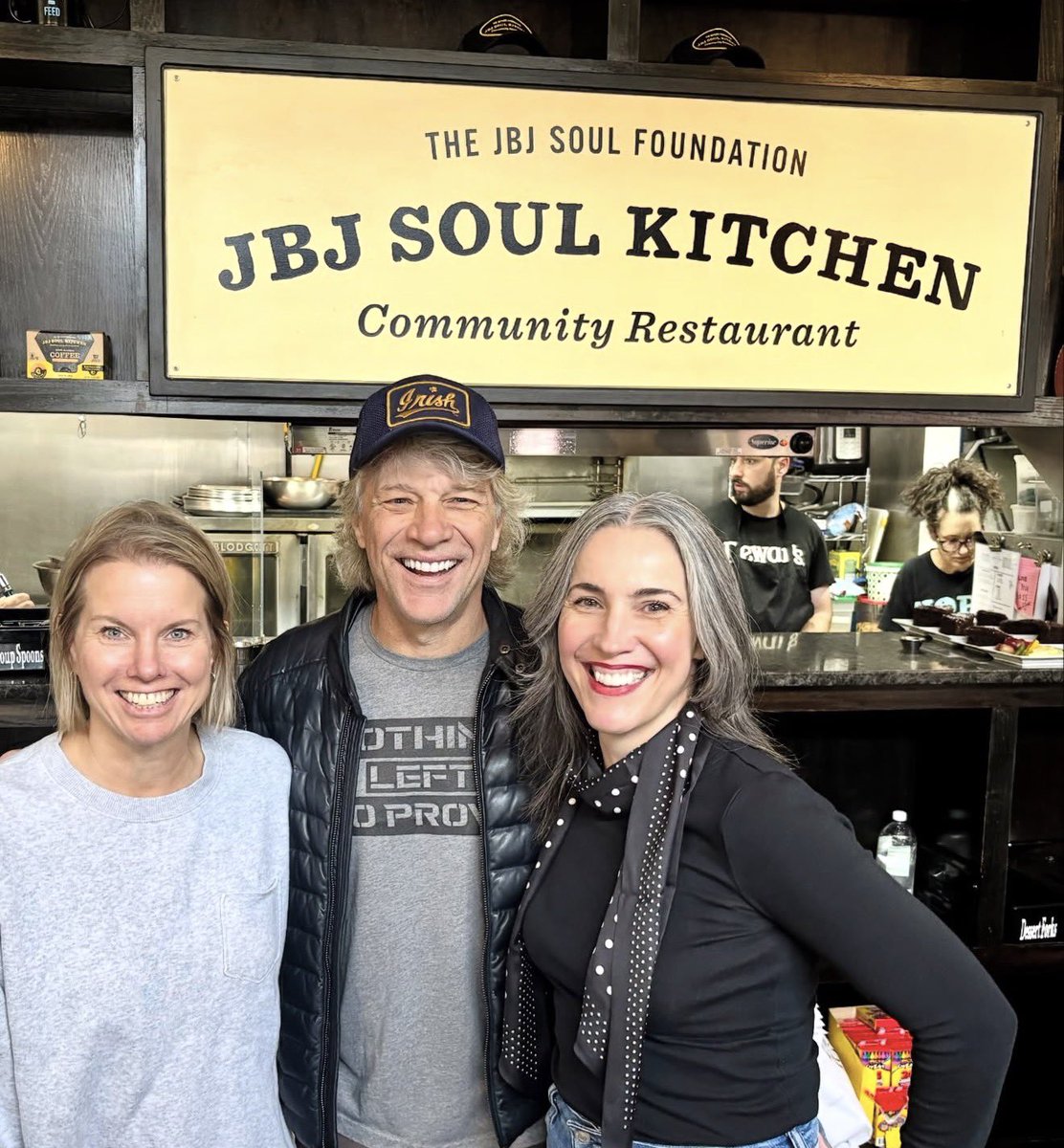 Jon Bon Jovi at the JBJ Soul Kitchen today in Red Bank!

NOTHING LEFT TO PROVE

Photo Credit: Georgette Gilmore

#BonJovi #JonBonJovi