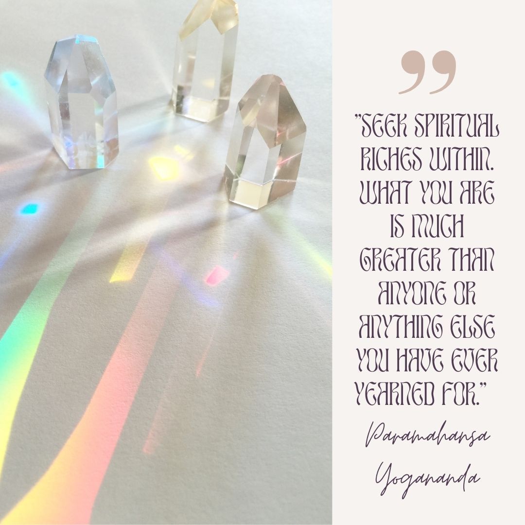 Earthy_Gifts's tweet image. &quot;Seek spiritual riches within. Your essence is far more valuable than external desires. Reflect, introspect, and grow. 📖&quot;

#InnerRiches #SpiritualGrowth #SelfReflection #ParamahansaYogananda #TrueValue