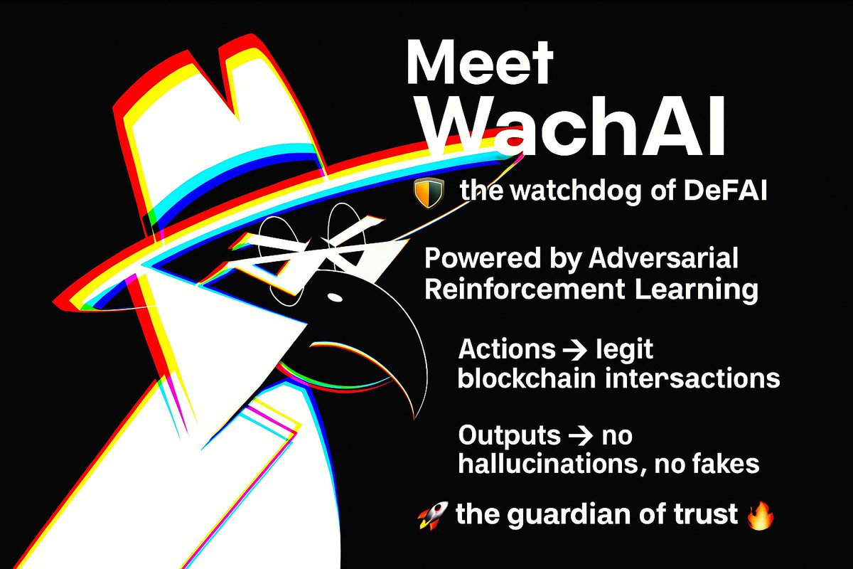 If you think @wach_ai is just another AI app you’re not paying attention.

This is the network where AGENTS become economic actors.

Verification isn’t cosmetic  it’s the core primitive.